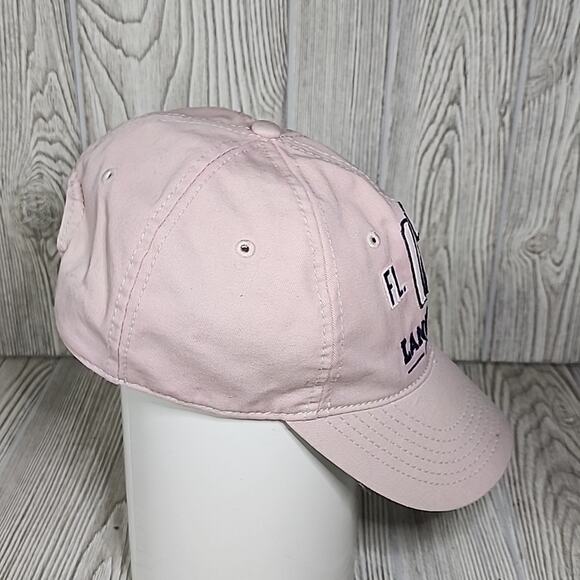 Landshark Pink Snapback Hat Bottle Opener Brim - Picture 2 of 7